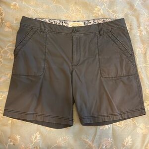 Grey shorts. Eddie Bauer size 12. Great condition.